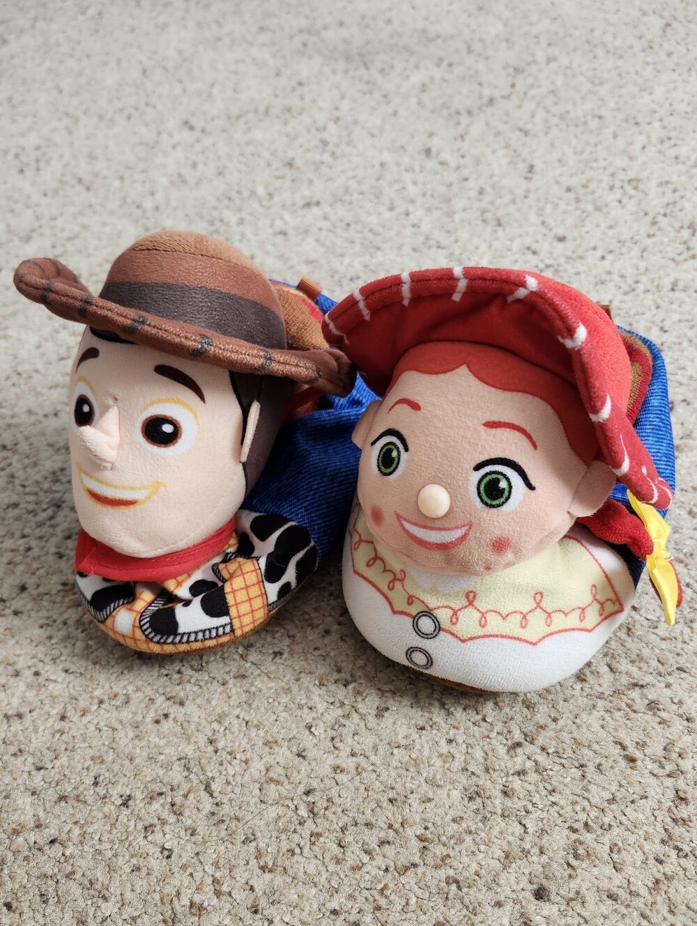 Disney Pixar Toy Story Woody & Jessie Slippers